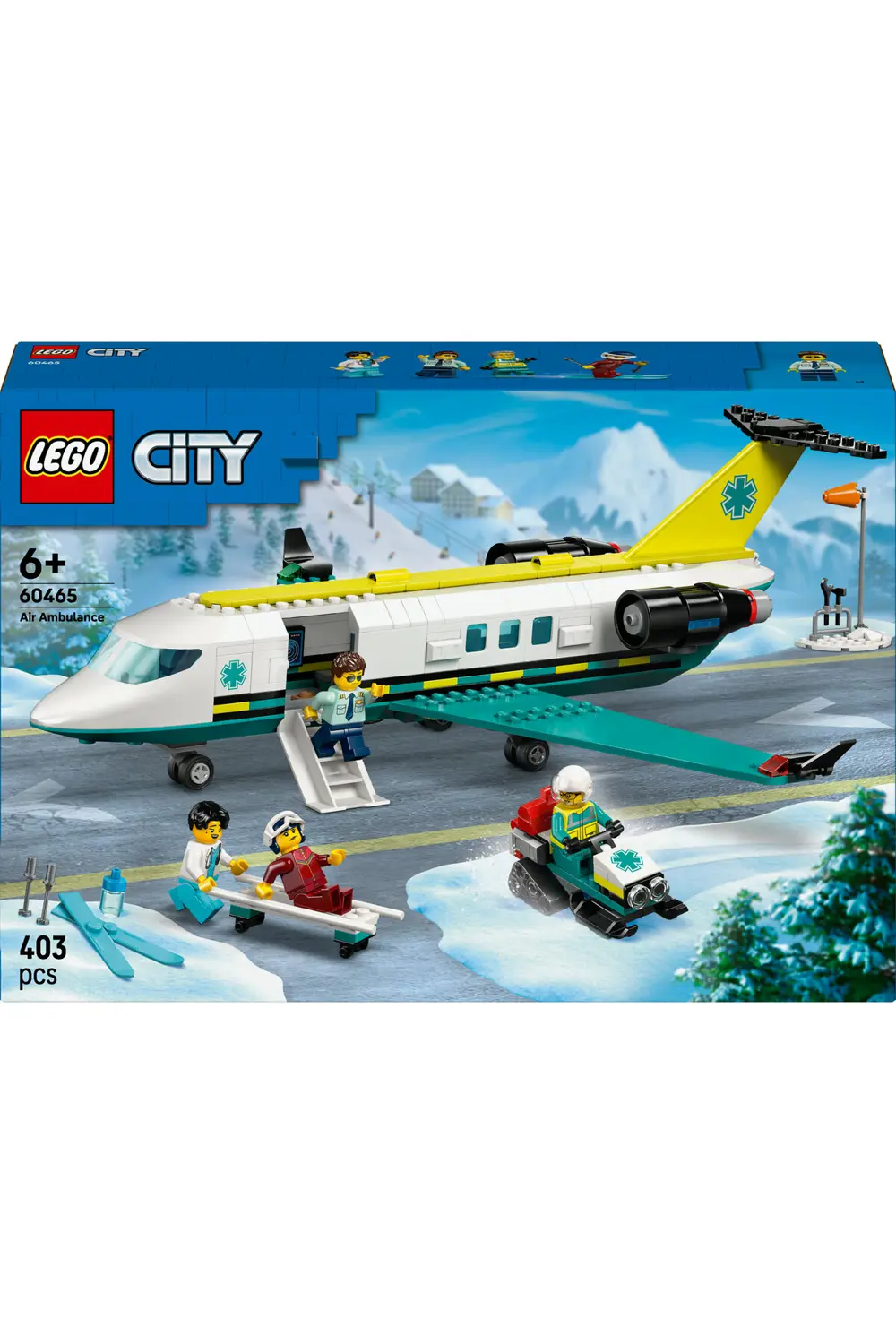 UÇAK AMBULANS 3 LEGO