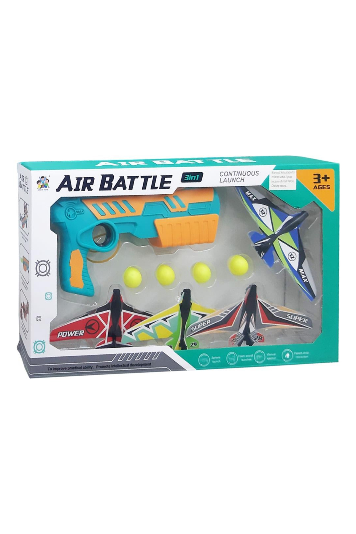 Oyuncak Store Uçak Ve Top Atan Büyük Tabanca