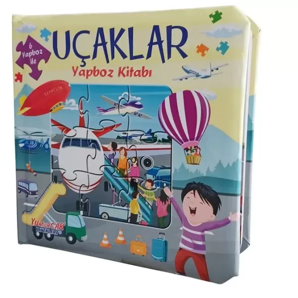 Uçaklar - Yapboz Kitabı