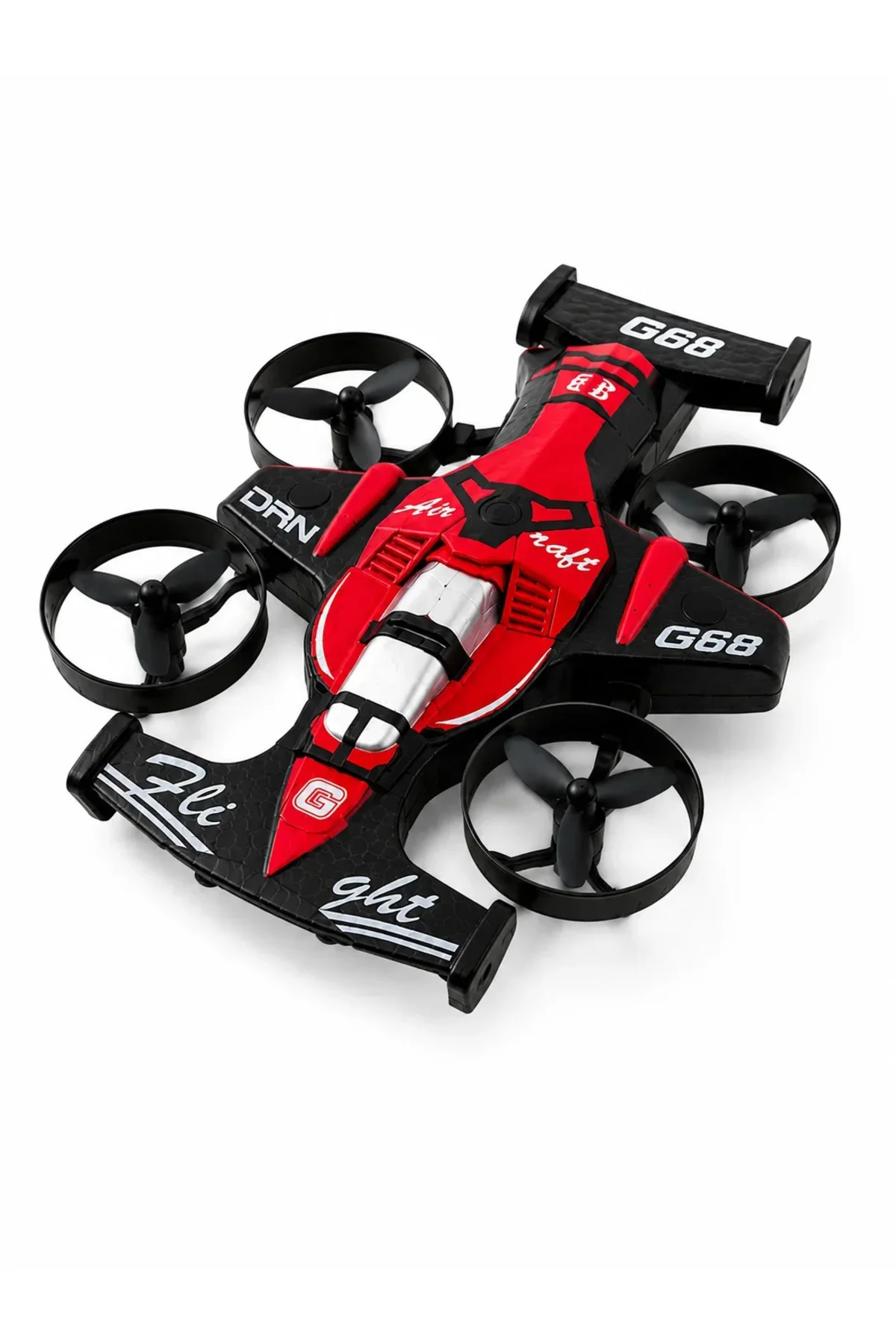 Uçan Araba Drone 4 Korumalı Pervaneli 360° Akrobatik Hareket Uzaktan Kumandalı Uçan Araba Drone 4 Korumalı Pervaneli 360° Akrobatik Hareket Uzaktan Kumandalı