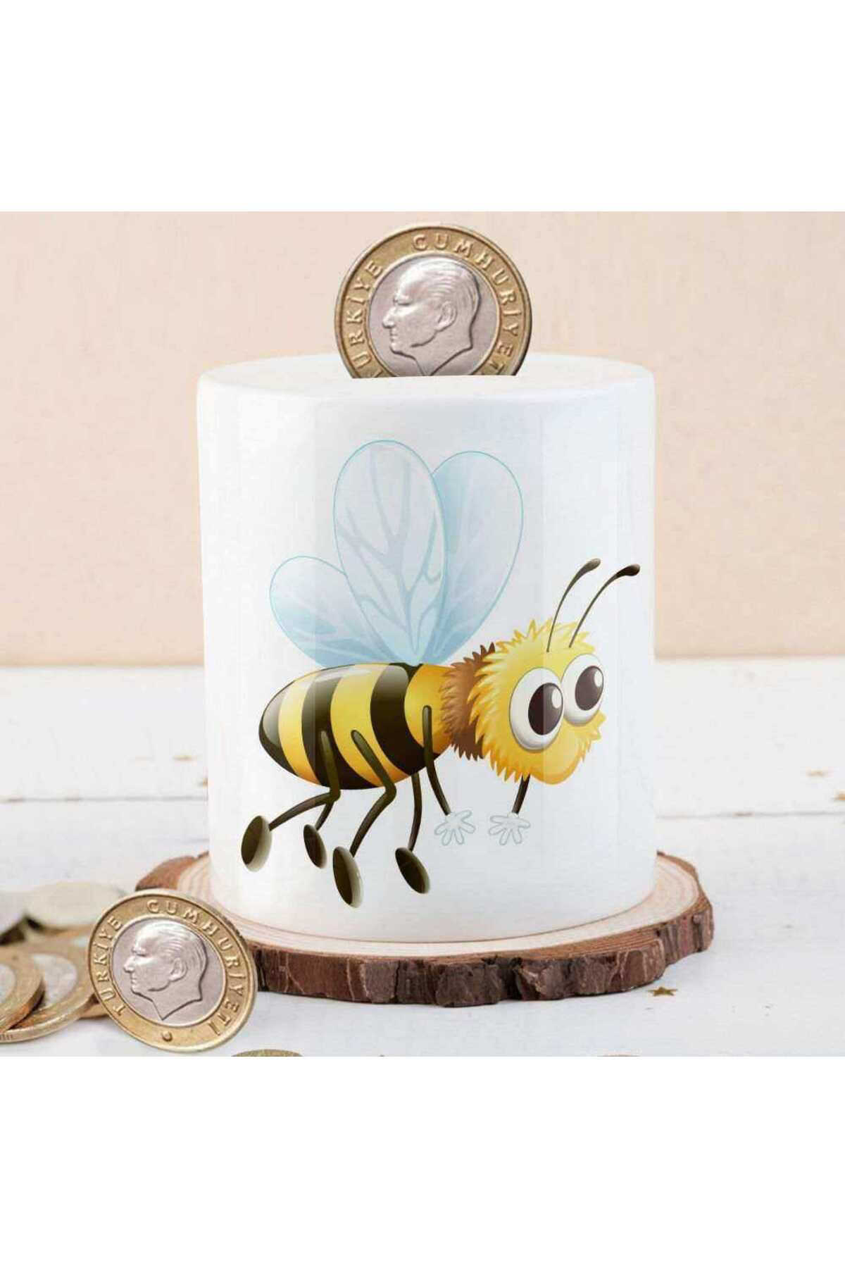 Cnpromosyon Uçan Sevimli Mutlu Aricik Para Birikim Kumbarasi-18942