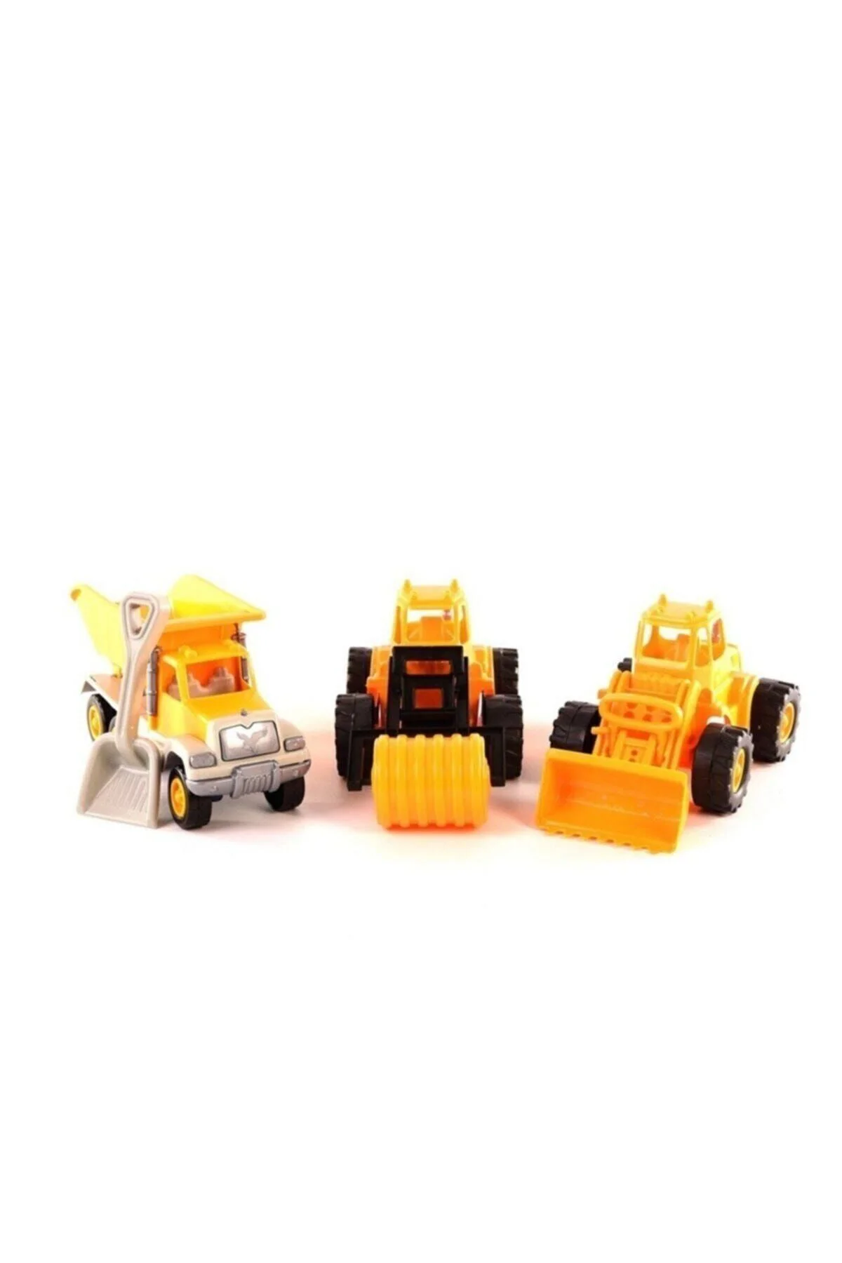 Uçar Kid 165 Oyuncak Büyük Yol Seti Kamyon-kepçe-silindir 33x16 Cm