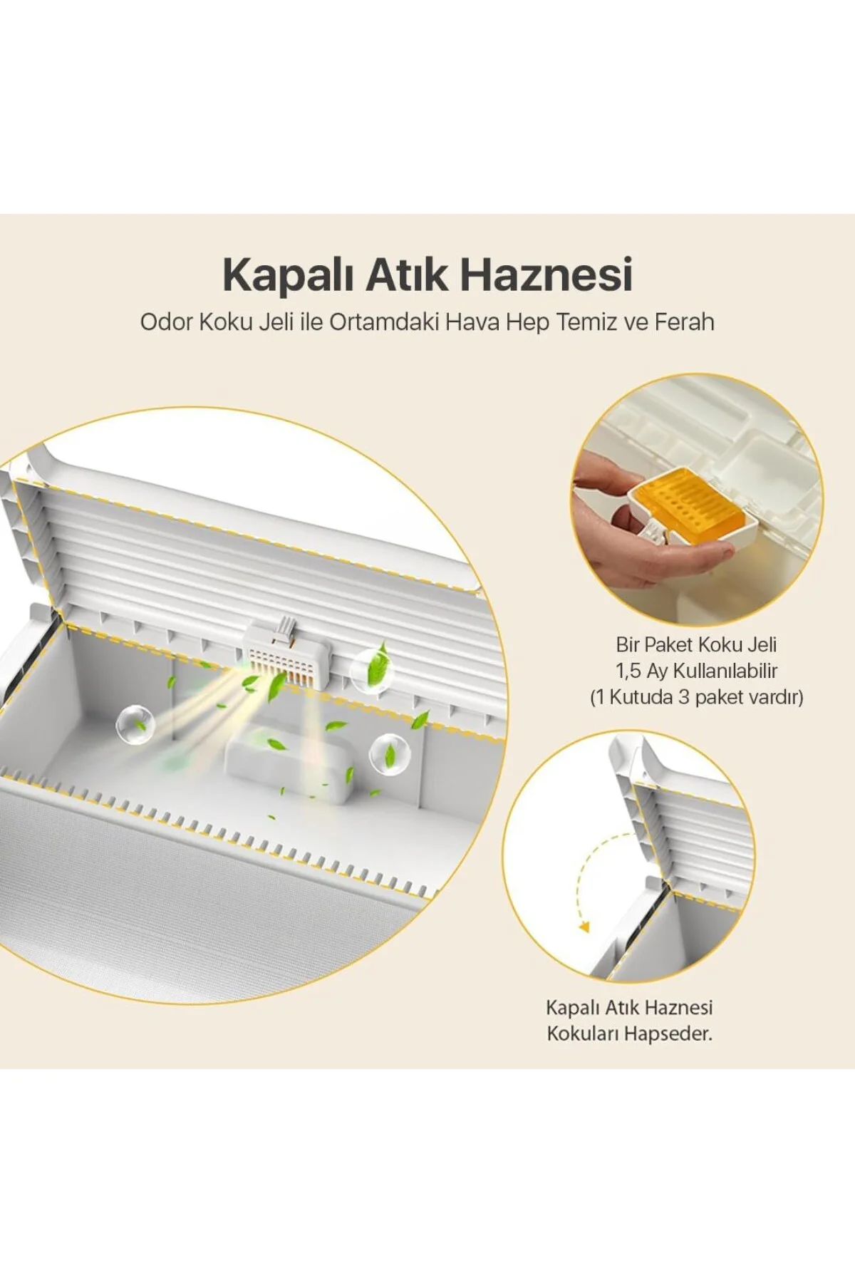 UCAT C31 Açık Tasarımlı Akıllı Otomatik Kedi Tuvaleti | Mobil Uyg