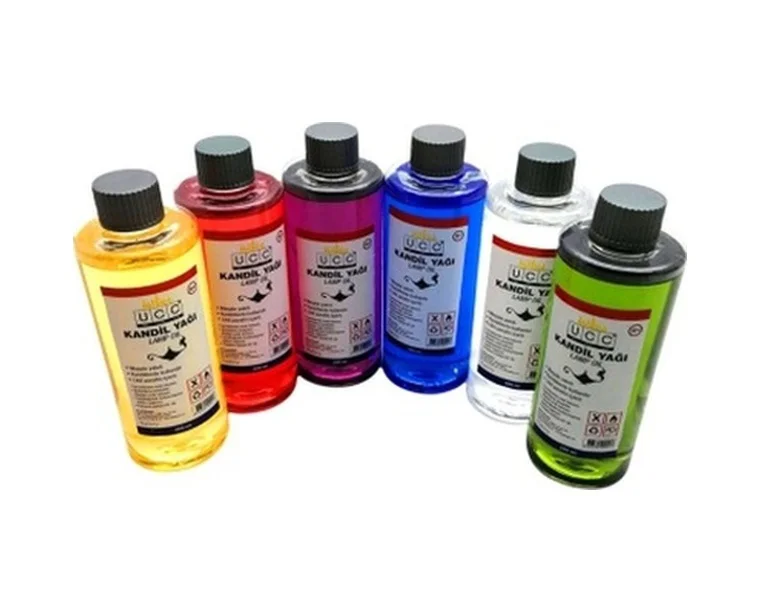 Ucc Renkli Mix 250ml Kandil Yağı 5256 Çok Renkli