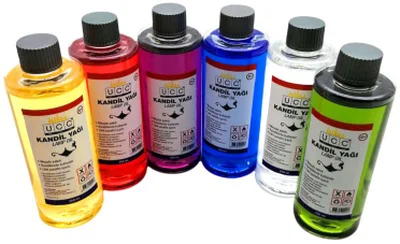 Ucc Renkli Mix 250ml Kandil Yağı 5256 Çok Renkli