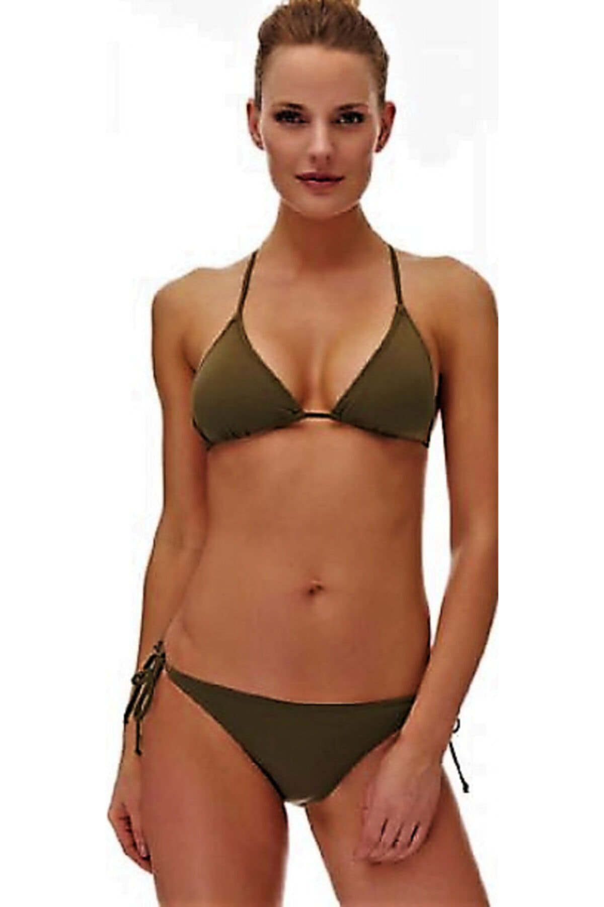 Sunsurf Üçgen Bikini Takımı Haki