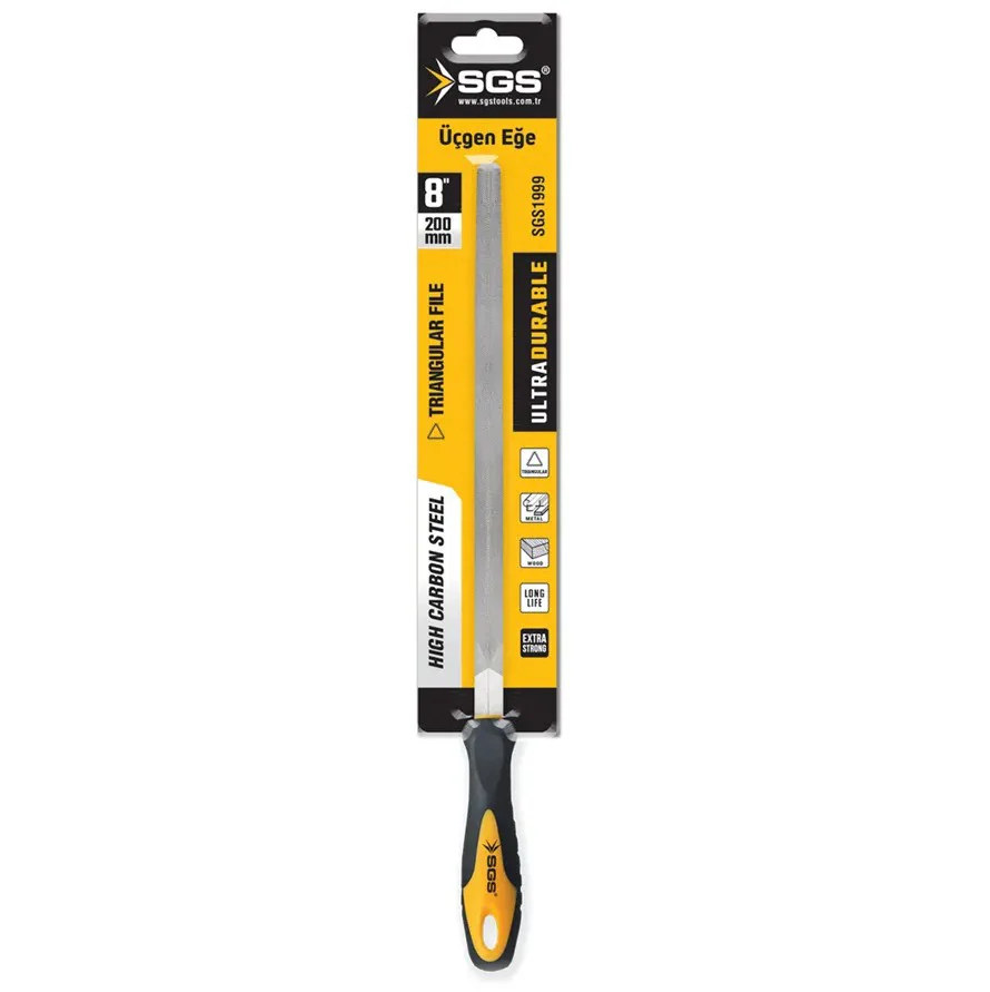 Üçgen Eğe 200mm 8"
