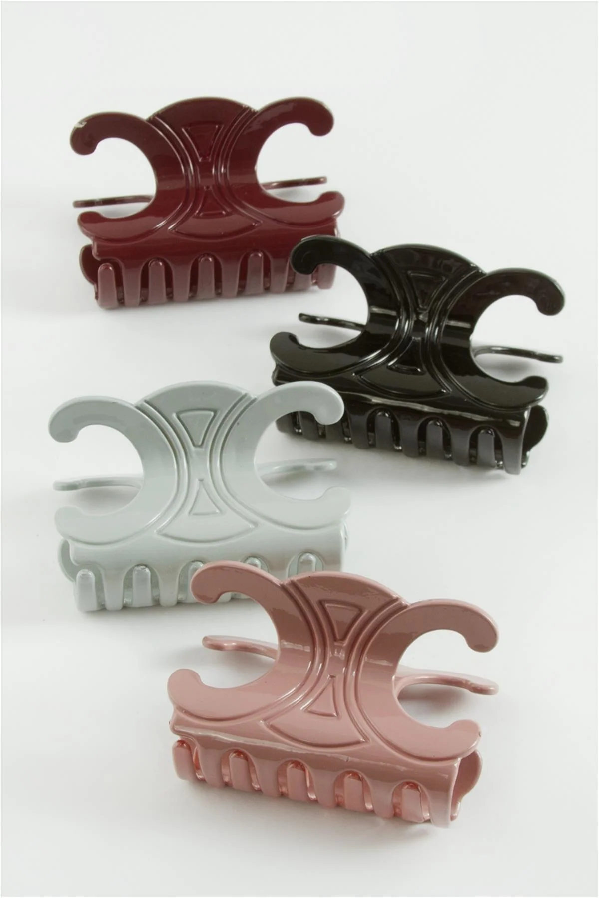 Üçgen Renkli Mandal Toka 7 Cm