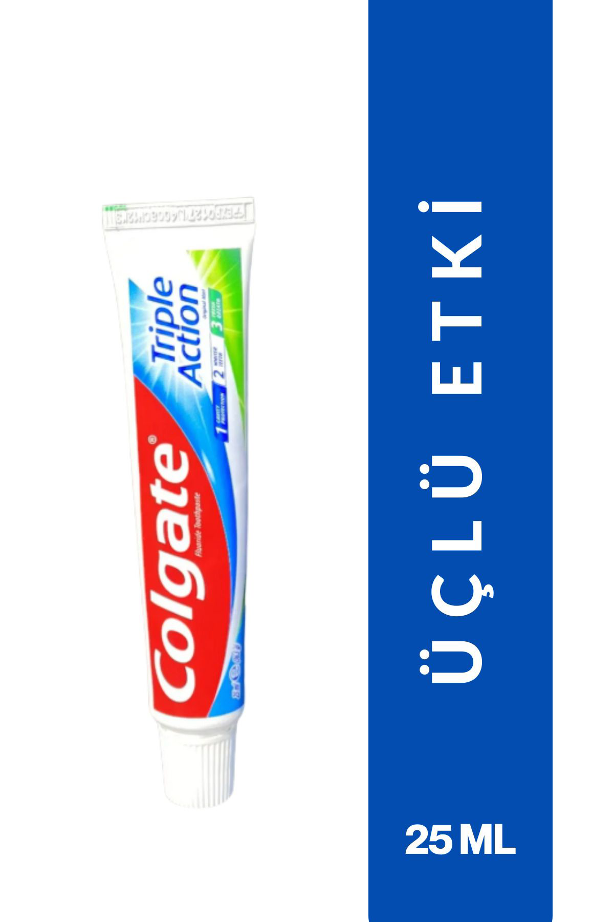 Colgate Üçlü Etki Çürüklere Karşı Tam Koruma Diş Macunu 25 Ml 136.5 Gr