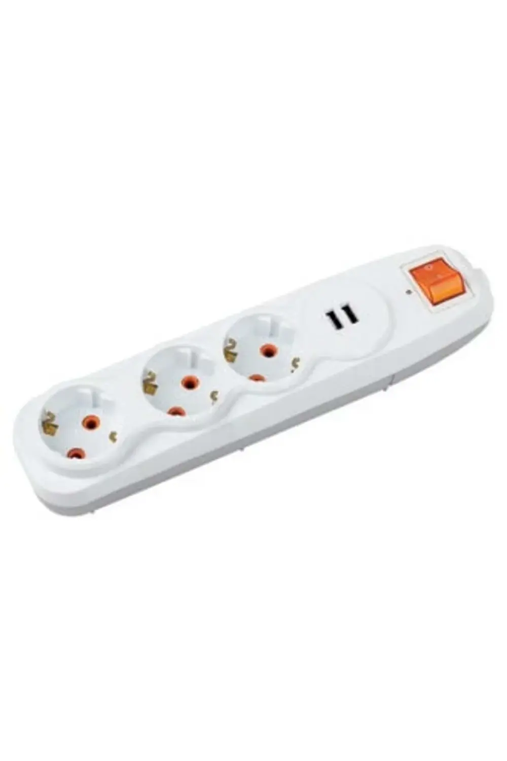 Üçlü Grup Priz Akım Korumalı 2'li Usbli 1,5 Mt ( 1 ADET )