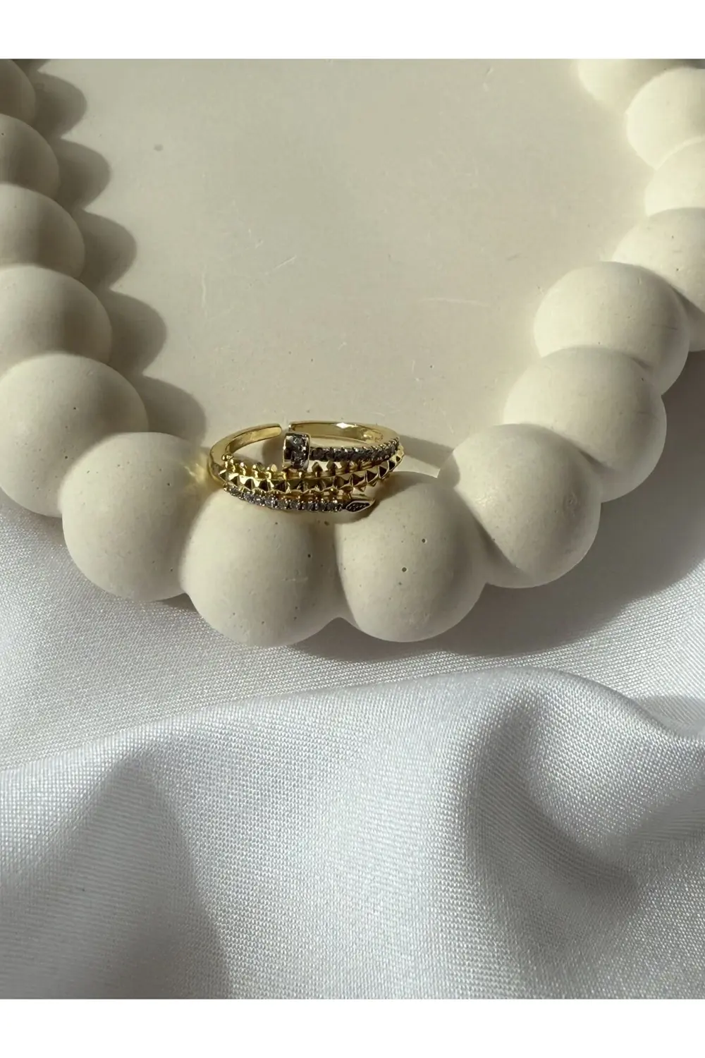 Atelier Emine Üçlü Ok Yüzük