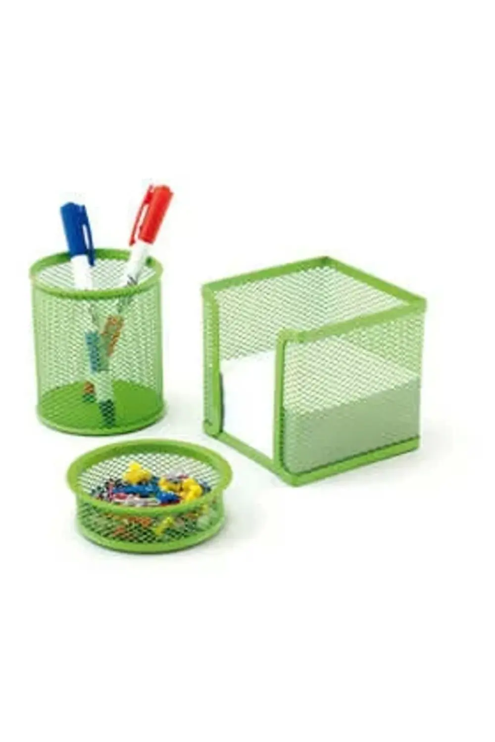 Üçlü Set Perforeli Kalemlik Yeşil