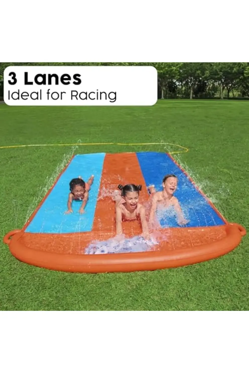 Üçlü Su Kaydırağı H20GO Dahili Yağmurlamalı 978262