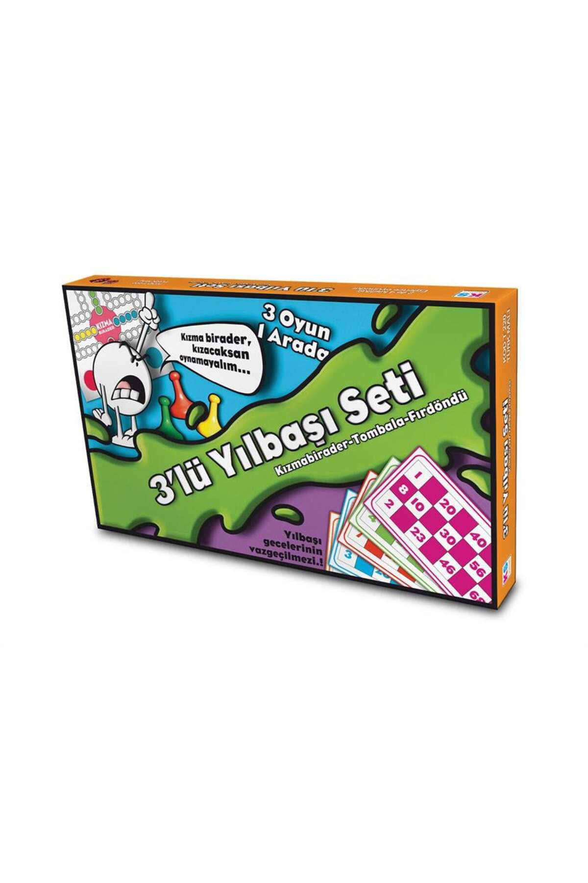 Ks Games Üçlü Yılbaşı Seti Tombala - Kızmabirader - Fırdöndü