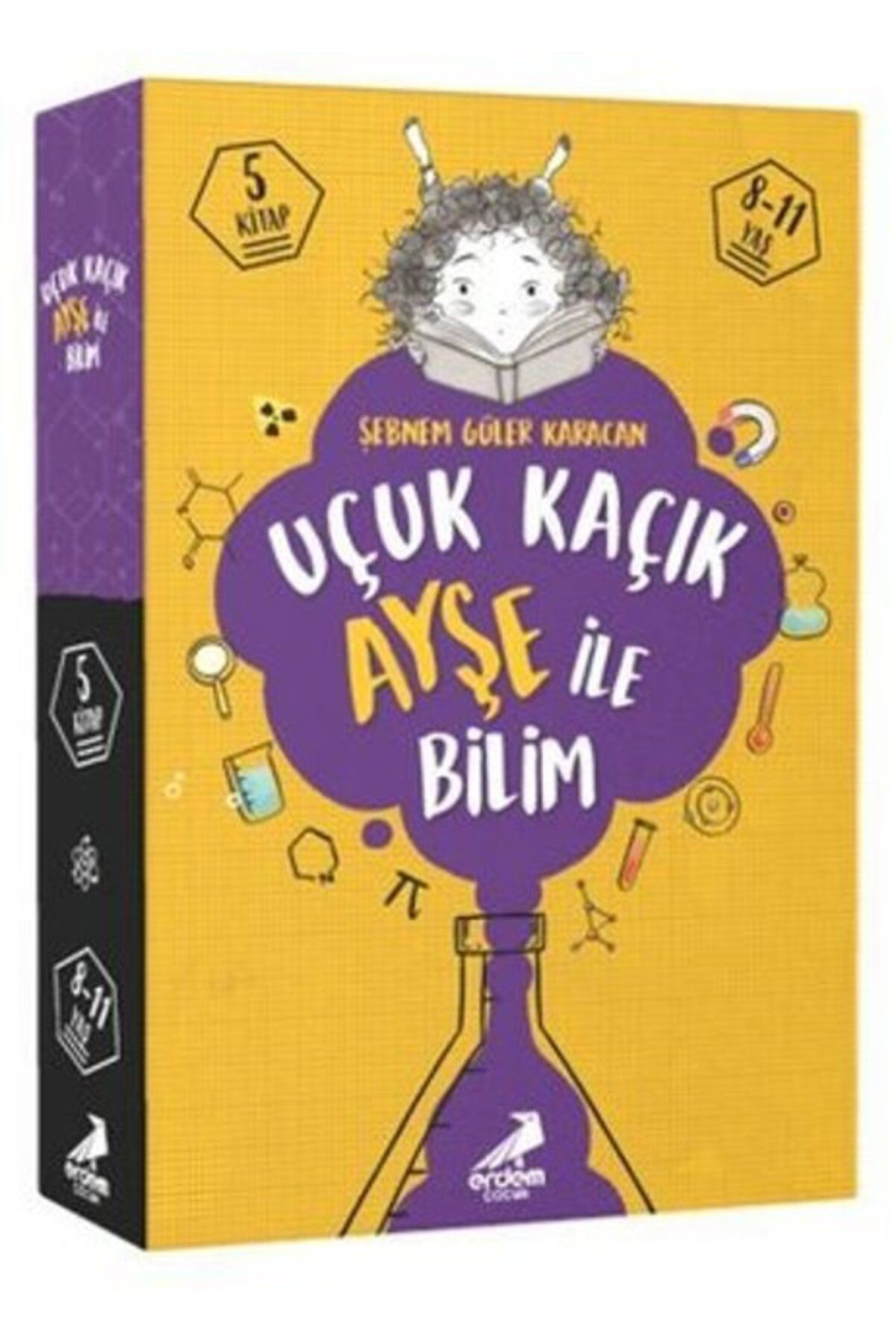 Uçuk Kaçık Ayşe Ile Bilim (5 KİTAP TAKIM)