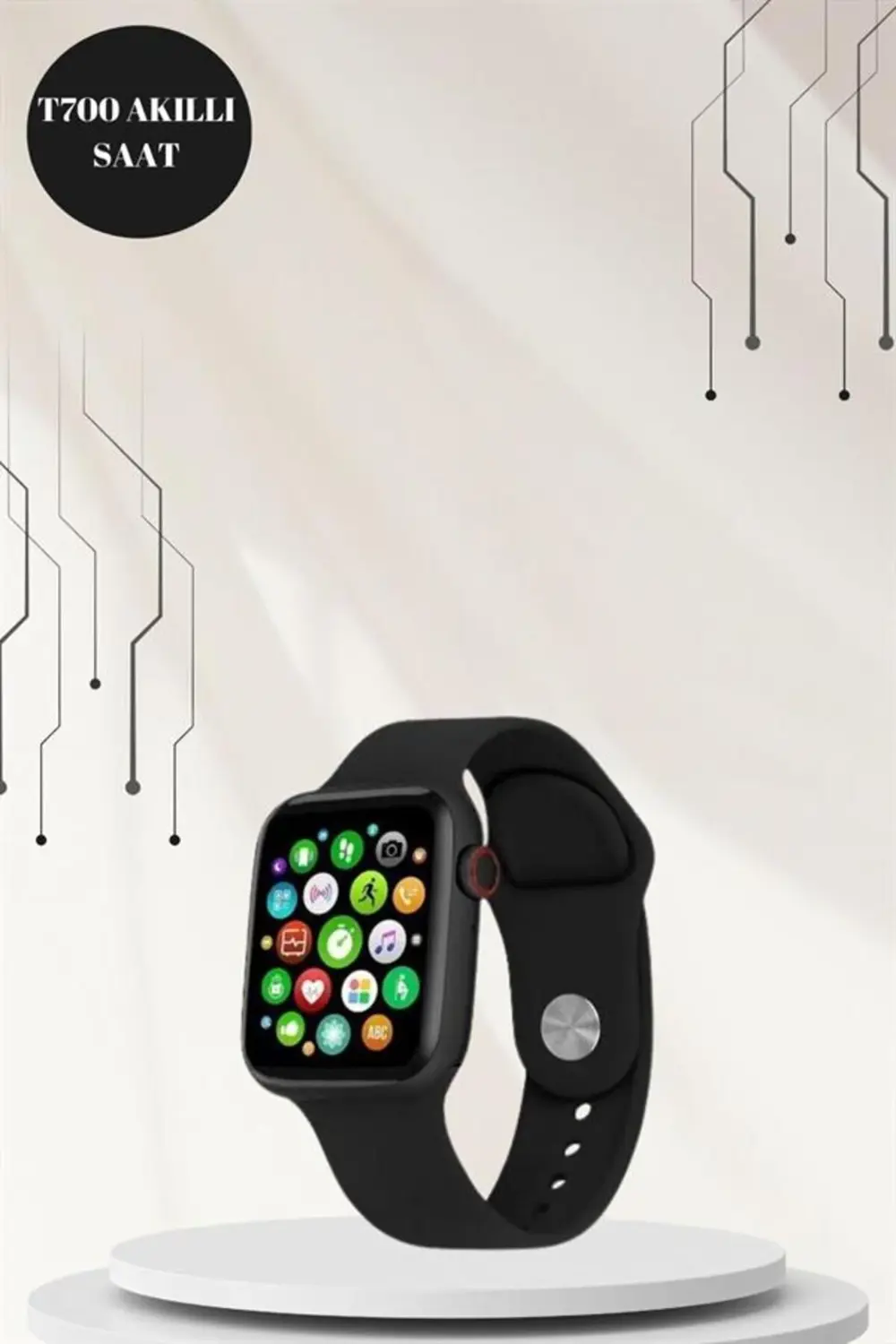 Ucuz ve Kaliteli Kulaklıklı Saat Seti Bluetooth Bağlantılı Akıllı