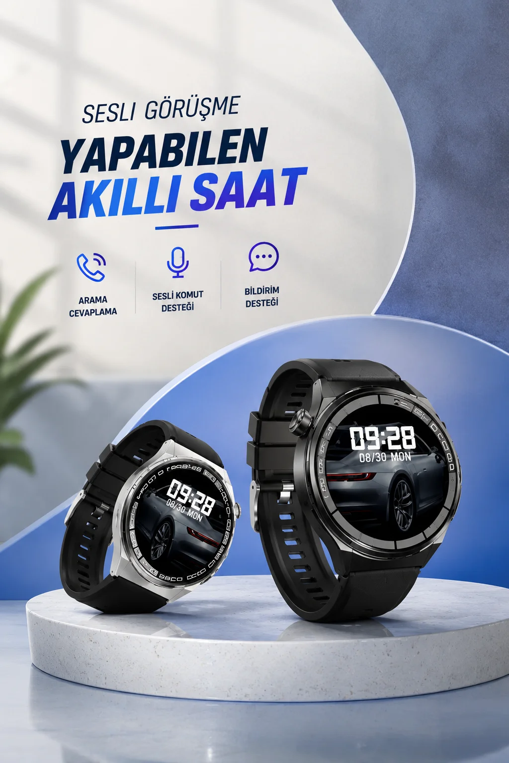 Ucuz ve Kaliteli Yeni Nesil Bluetooth Bağlantılı Akıllı Saat