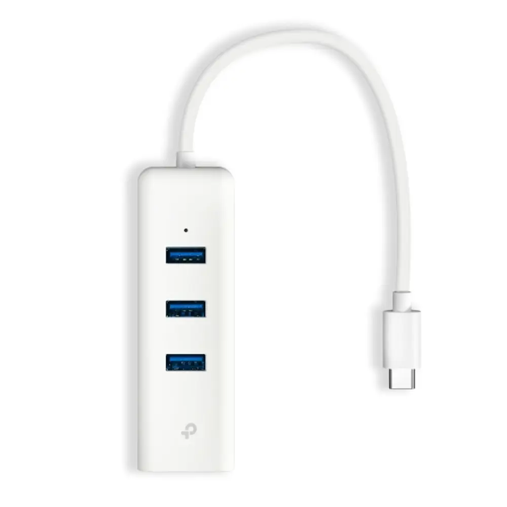 UE330C USB3.0 TYPE-C 3-PORT HUB VE GIGABIT ETHERNET ADAPTORU