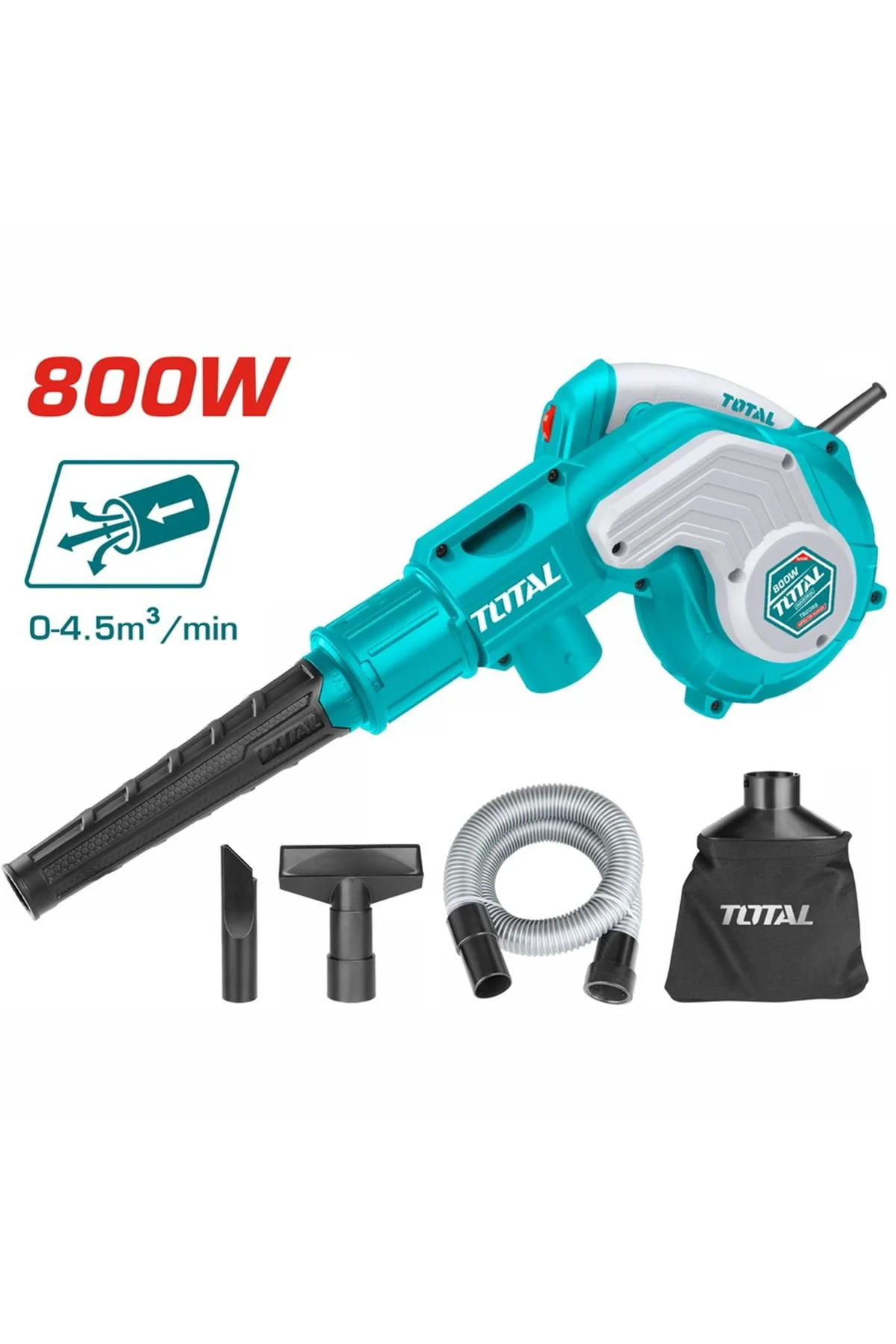 Üfleme Ve Toplama Makinesi 800W TB-2086