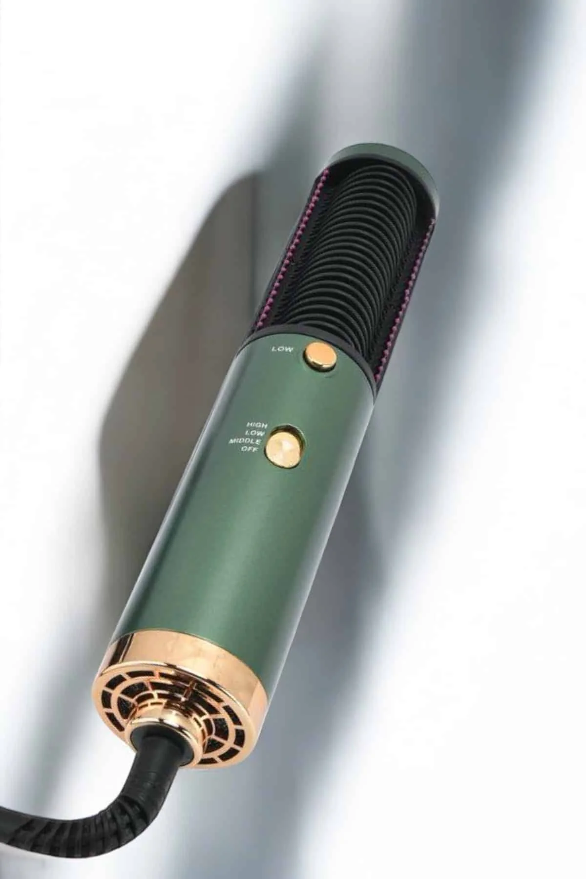 Üflemeli Fön Tarak Düzleştirici Seramik Kaplama Elektriklenme Kar