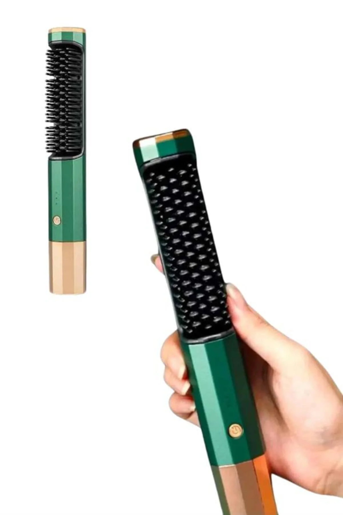 Üflemeli Saç Düzleştirici Fön Tarak Yüksek Isı Ayarlı İyon Özelli