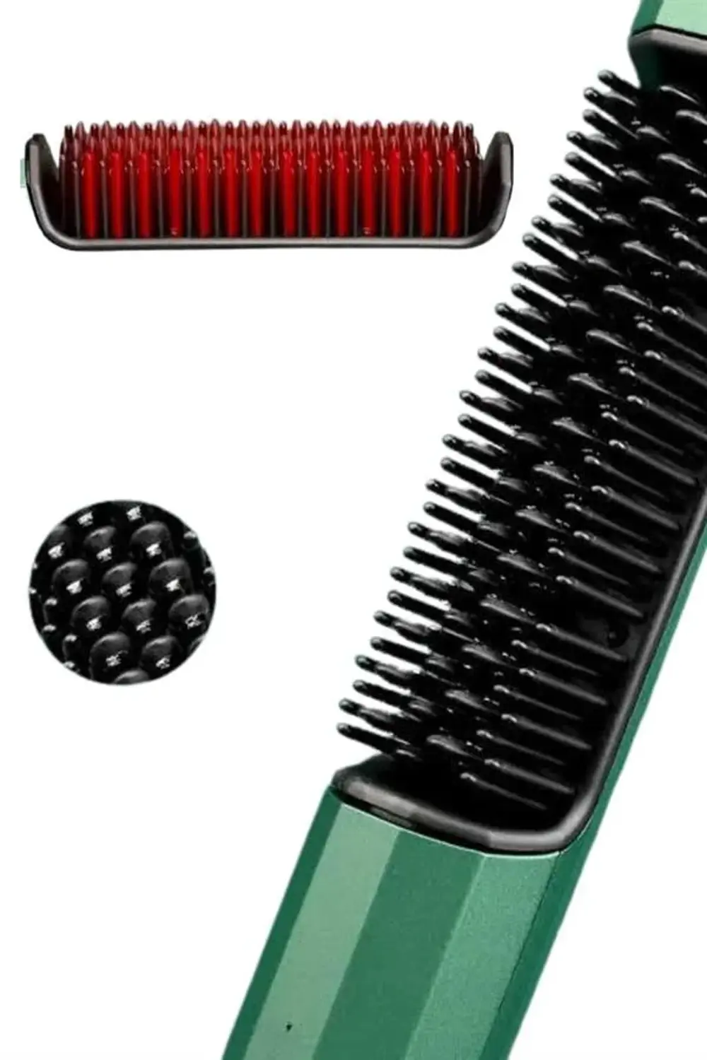 Üflemeli Saç Düzleştirici Fön Tarak Yüksek Isı Ayarlı İyon Özelli