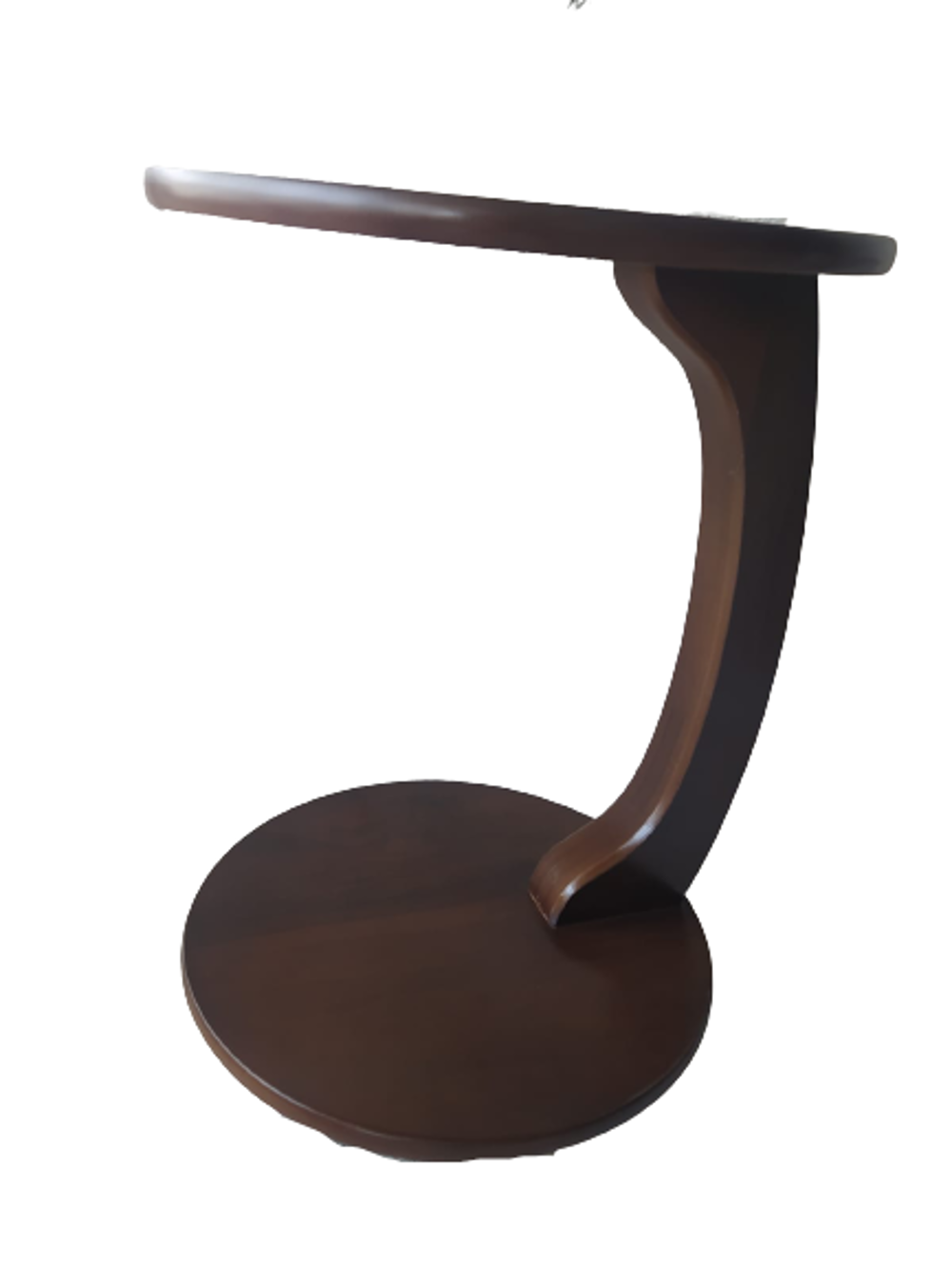 UFO C ST Sehpa 18439 MDF Ceviz Lake Boya Tekerlekli Kanepede Otur