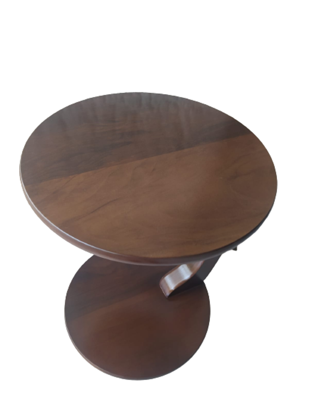 UFO C ST Sehpa 18439 MDF Ceviz Lake Boya Tekerlekli Kanepede Otur
