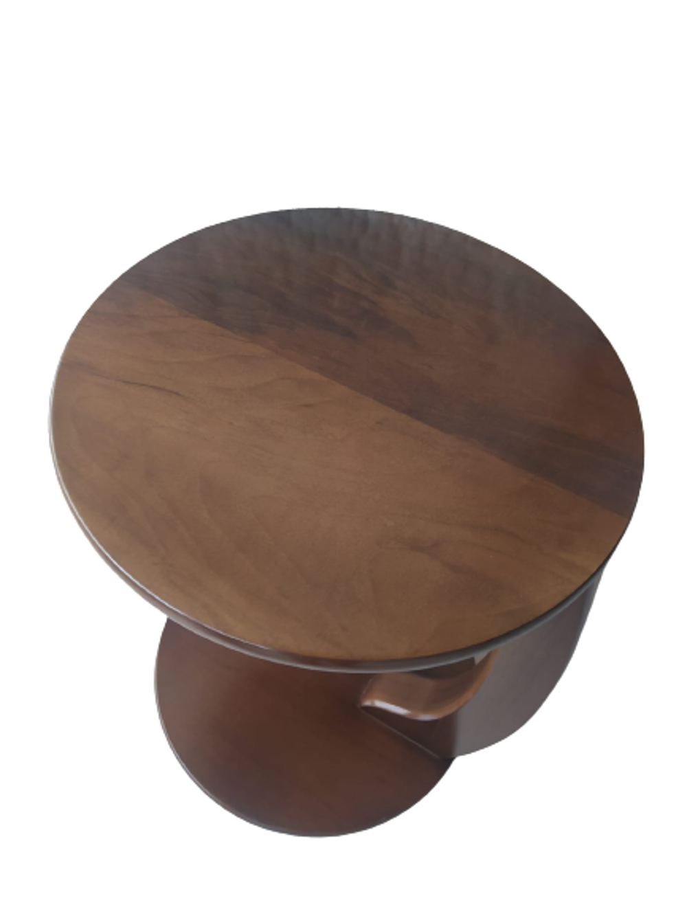 UFO C ST Sehpa 18439 MDF Ceviz Lake Boya Tekerlekli Kanepede Otur