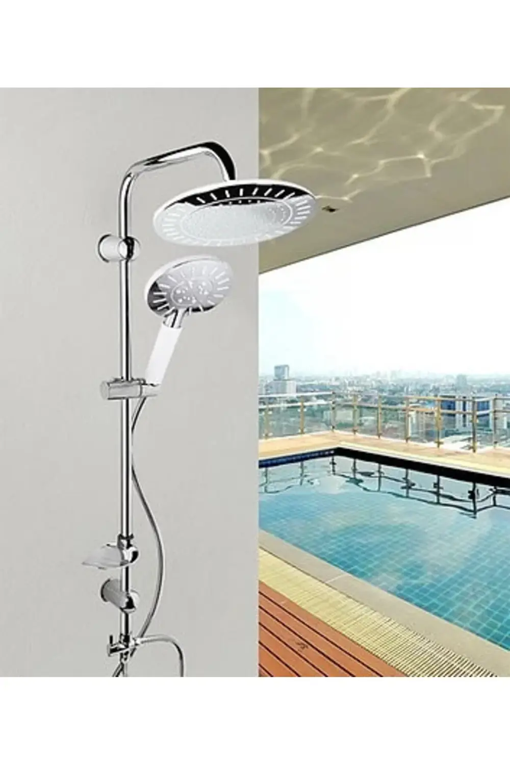 Ufo Europe Lüks Robot Yağmurlama Tepe Duş Seti