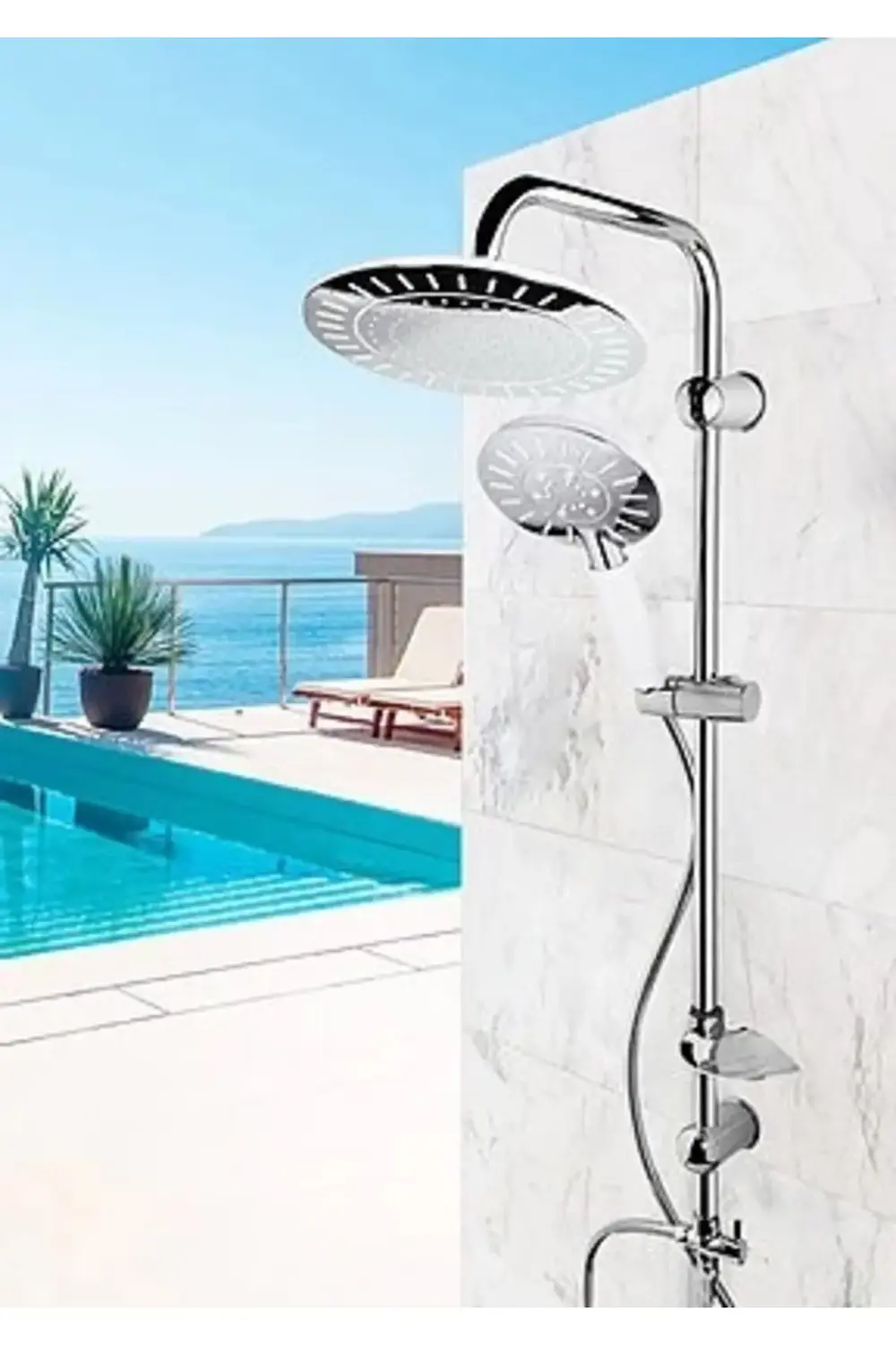 Ufo Europe Lüks Robot Yağmurlama Tepe Duş Seti