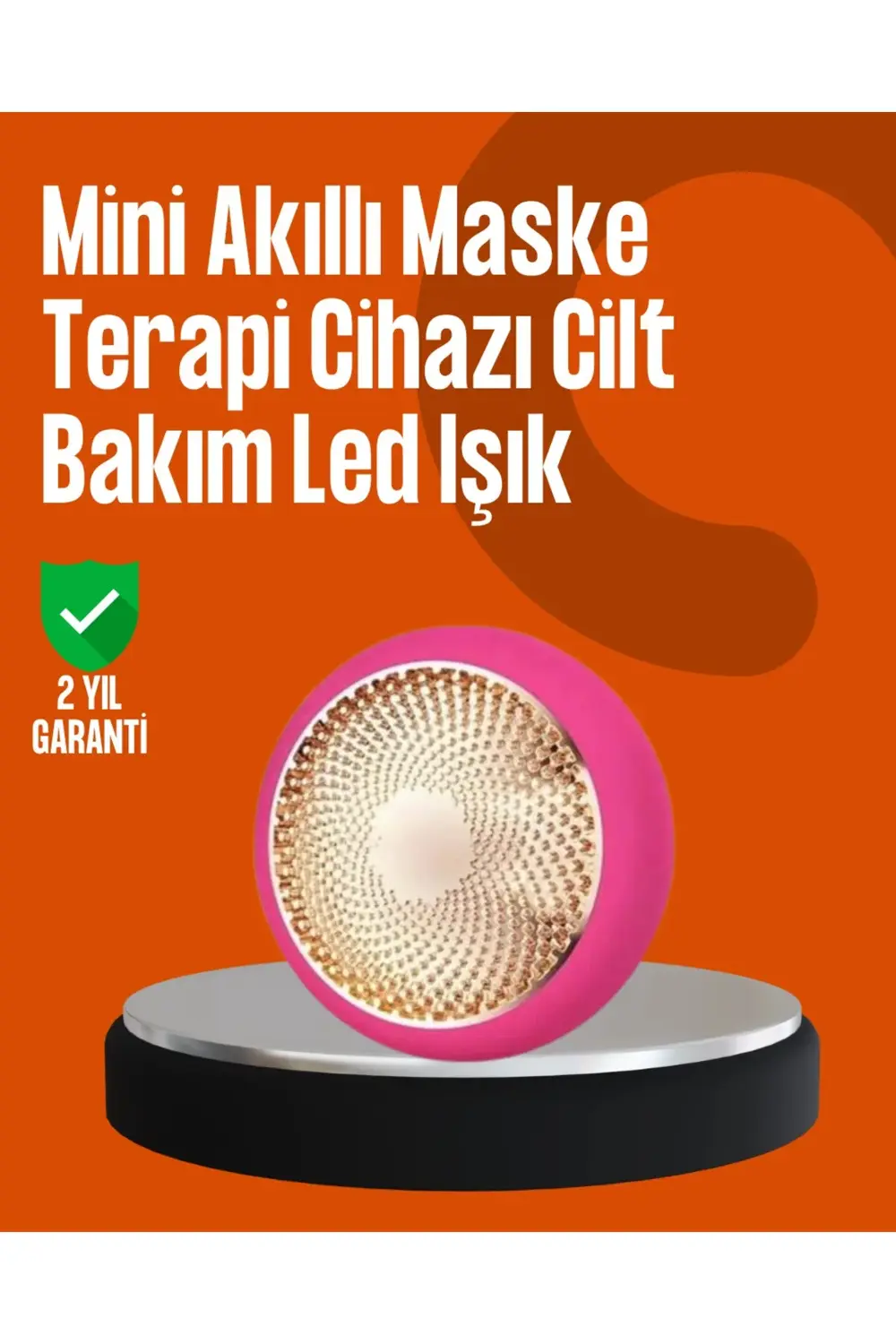 UFO Mini LED Işık Terapili ve Termoterapili Cilt Bakım Cihazı