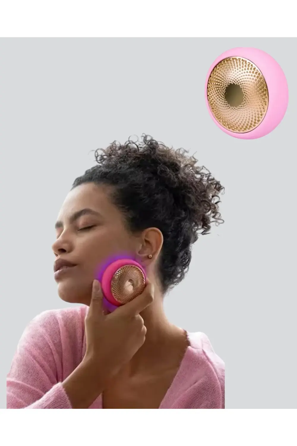 UFO Mini LED Işık Terapili ve Termoterapili Cilt Bakım Cihazı