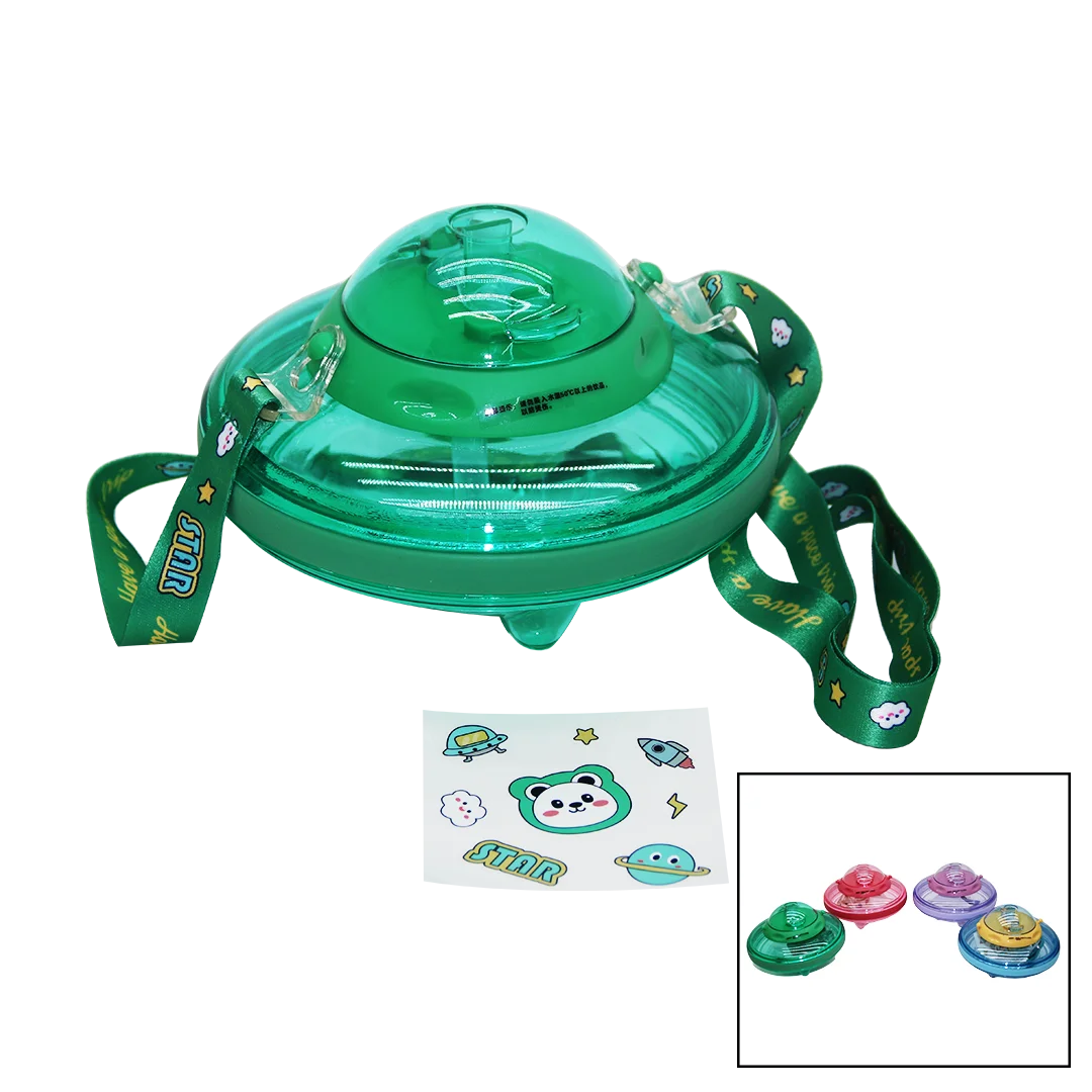 Ufo Modeli Renkli Mika Kristal Suluk Matara Pipetli - Taşıma Askılı 550ML ( Herhangi Bir Renk Gönderilir ) Ufo Modeli Renkli Mika Kristal Suluk Matara Pipetli - Taşıma Askılı 550ML ( Herhangi Bir Renk Gönderilir )