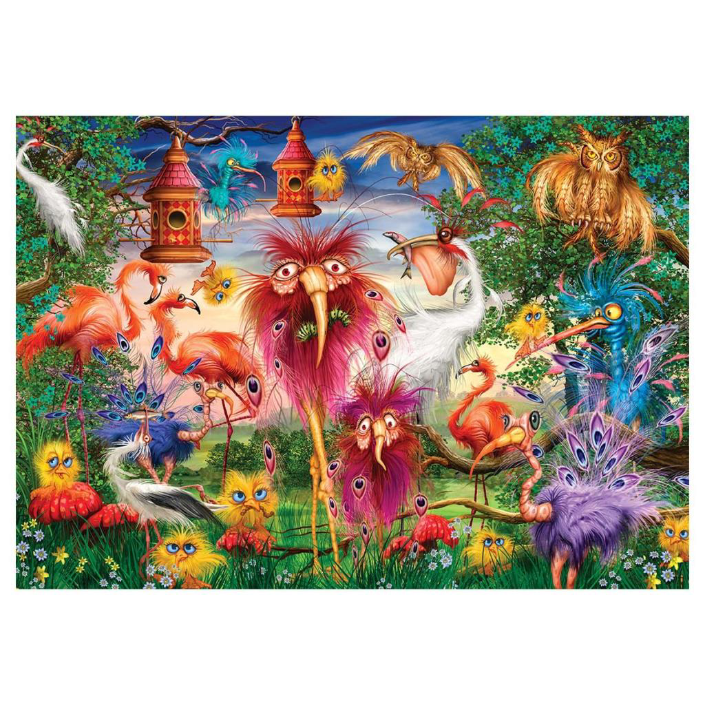 Ugly Birds 1000 Parça Puzzle Ugly Birds 1000 Parça Puzzle