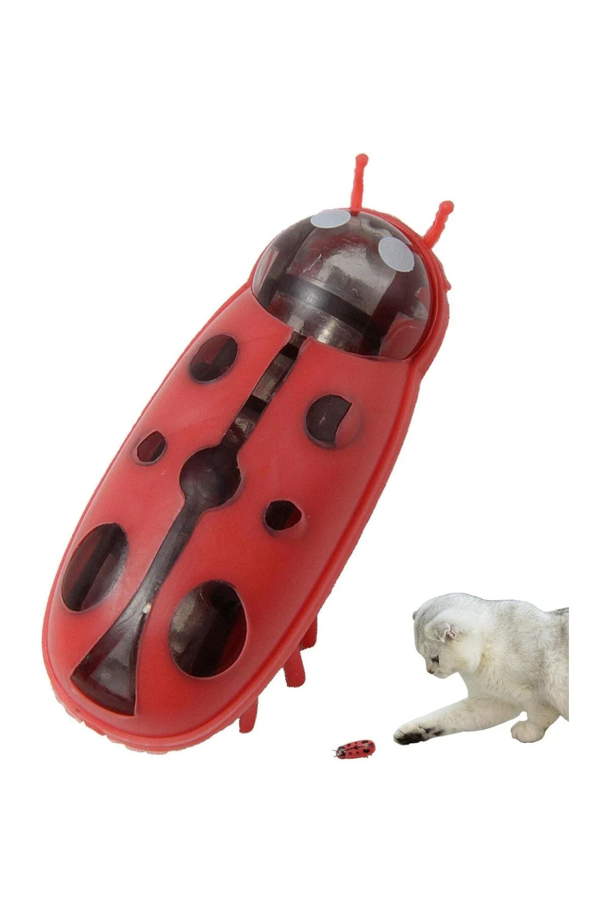 Uğur Böceği Hareketli Kedi Oyuncağı, Otomatik Hareket Eden Uğur B
