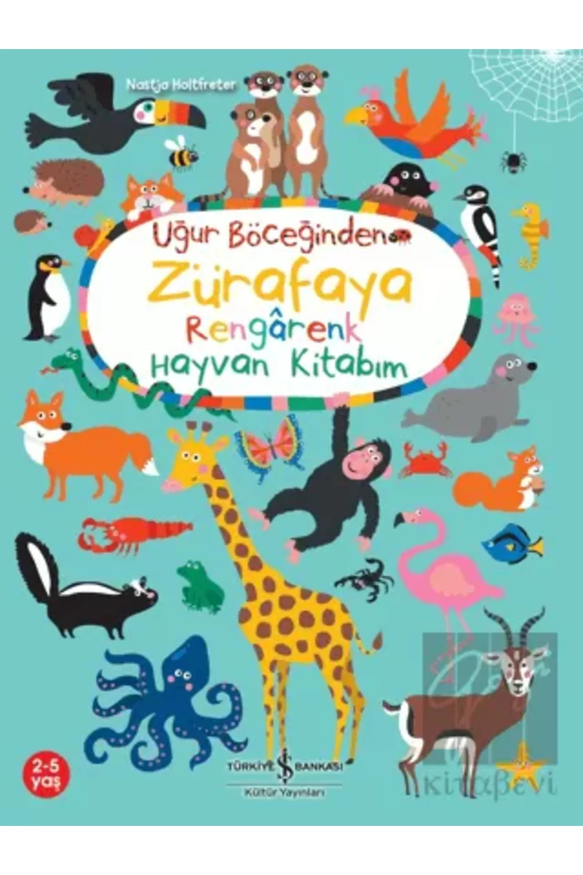 Uğur Böceğinden Zürafaya Rengarenk Hayvan Kitabım