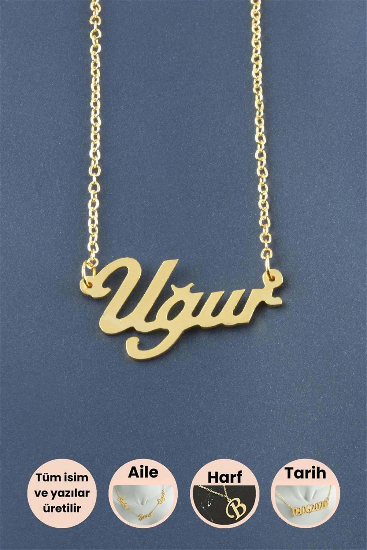 Uğur İsimli Kolye Uğur İsimli Kolye