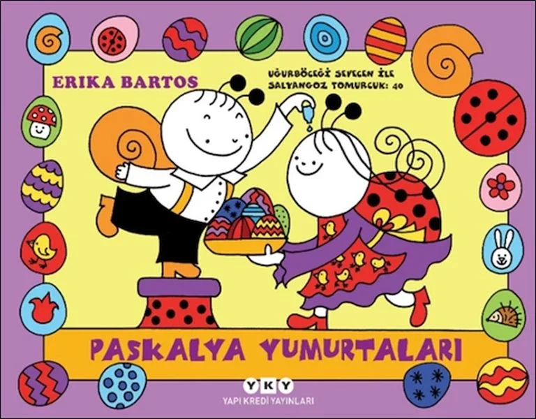 Uğurböceği Sevecen İle Salyangoz Tomurcuk 40-Paskalya Yumurtaları Fiyatı, Yorumları ve Özellikleri