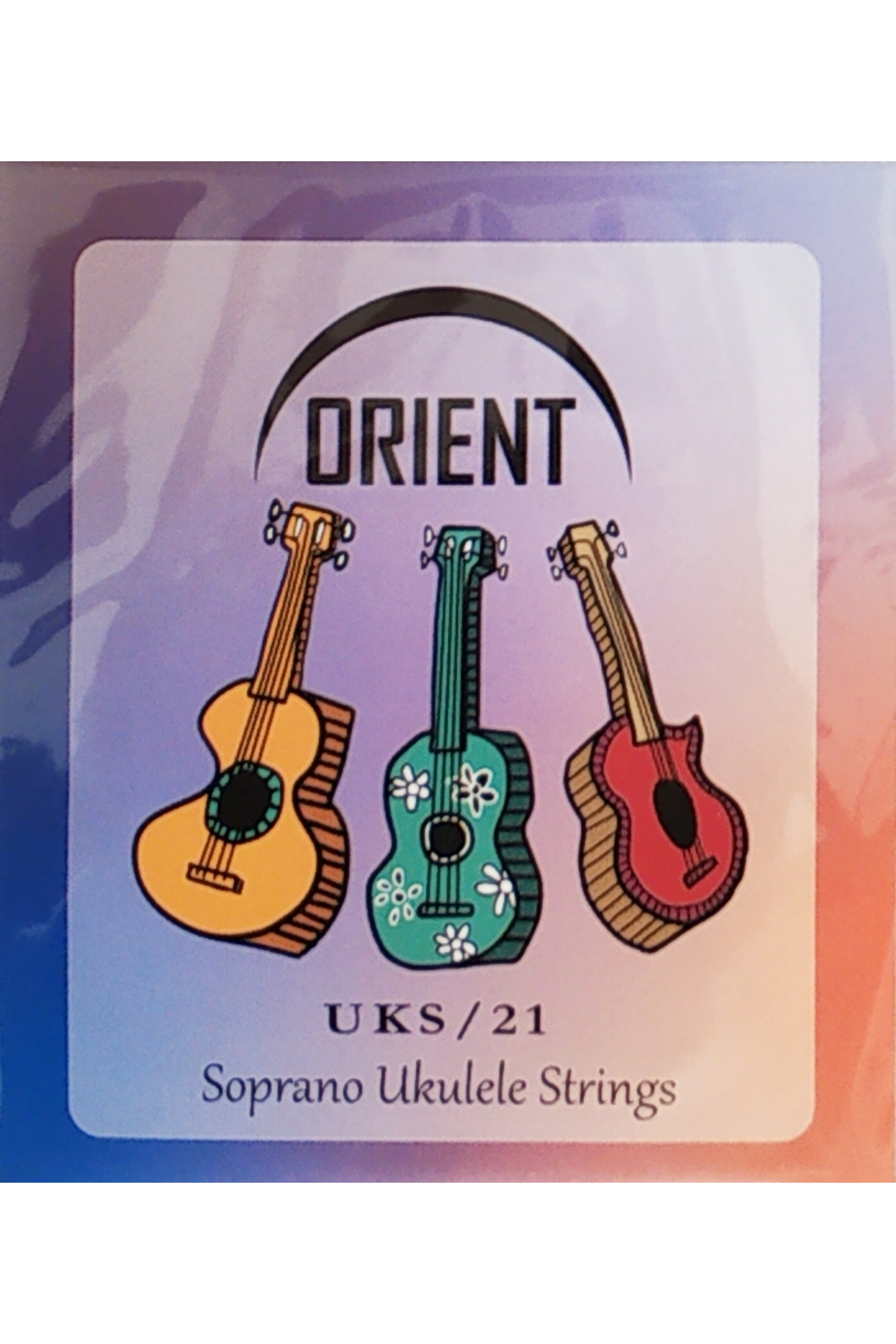 UKS-21 Soprano Ukulele Teli - Set