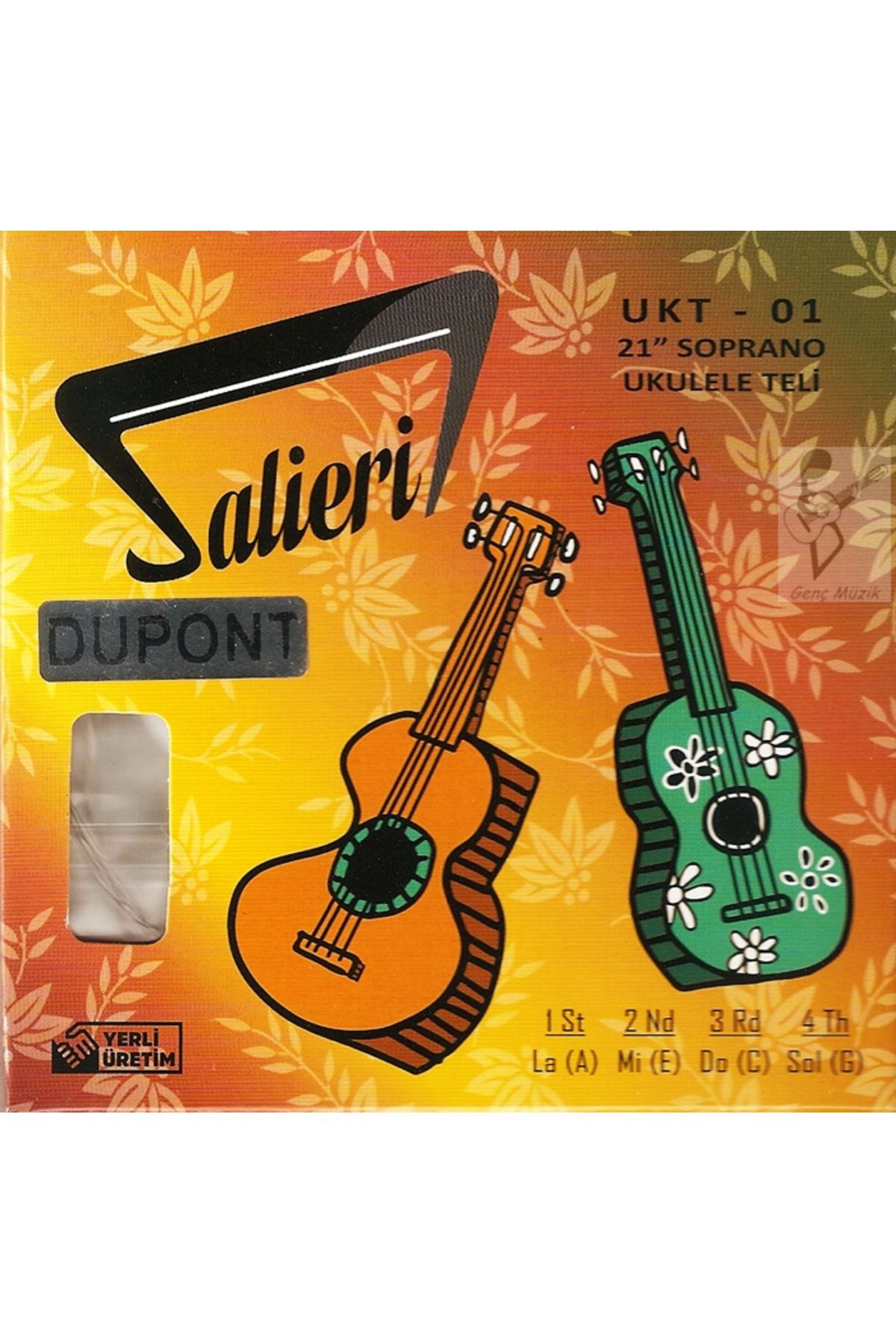 UKT-01 Soprano Ukulele Teli