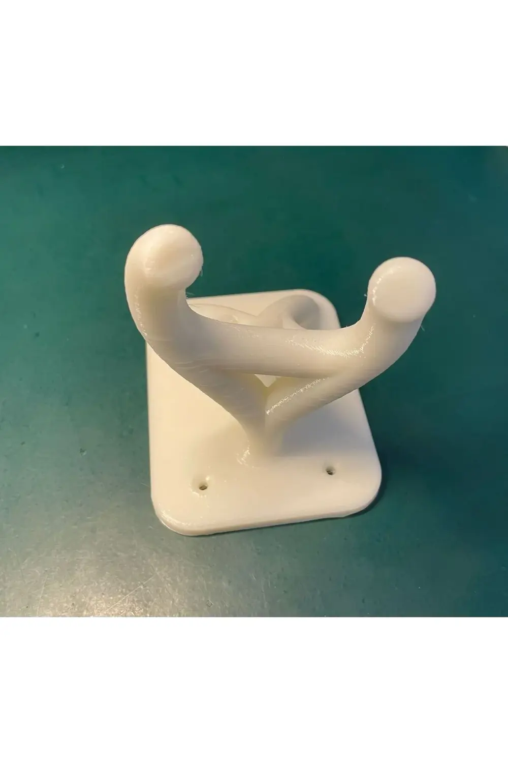 Ukulele Duvar Askısı Beyaz ABS Plastik Duvar Askısı