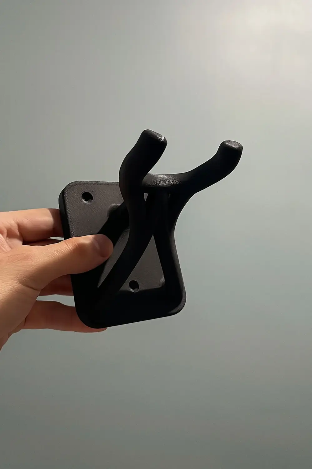 Ukulele Gitar Duvar Askısı Standı Aparatı Siyah Plastik