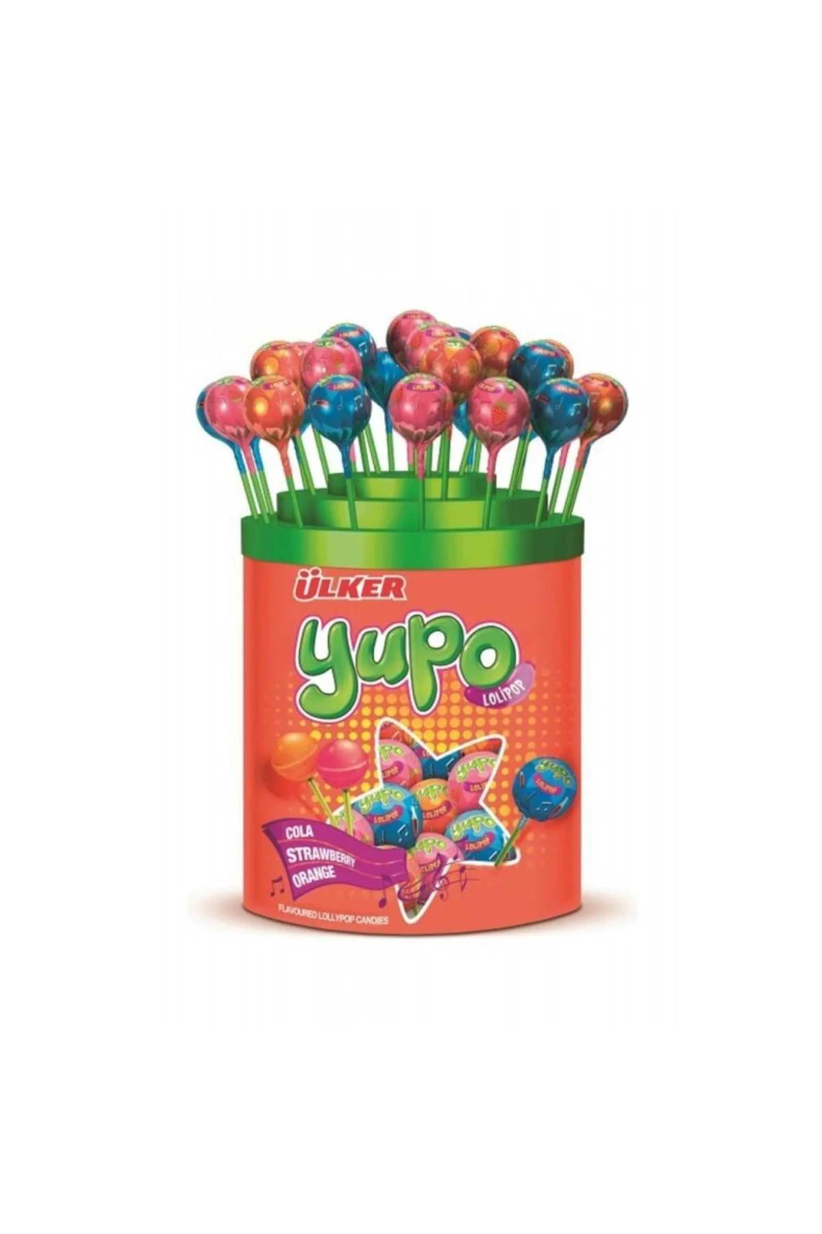 Ülker Yupo Lolipop Şeker X 120 Adet