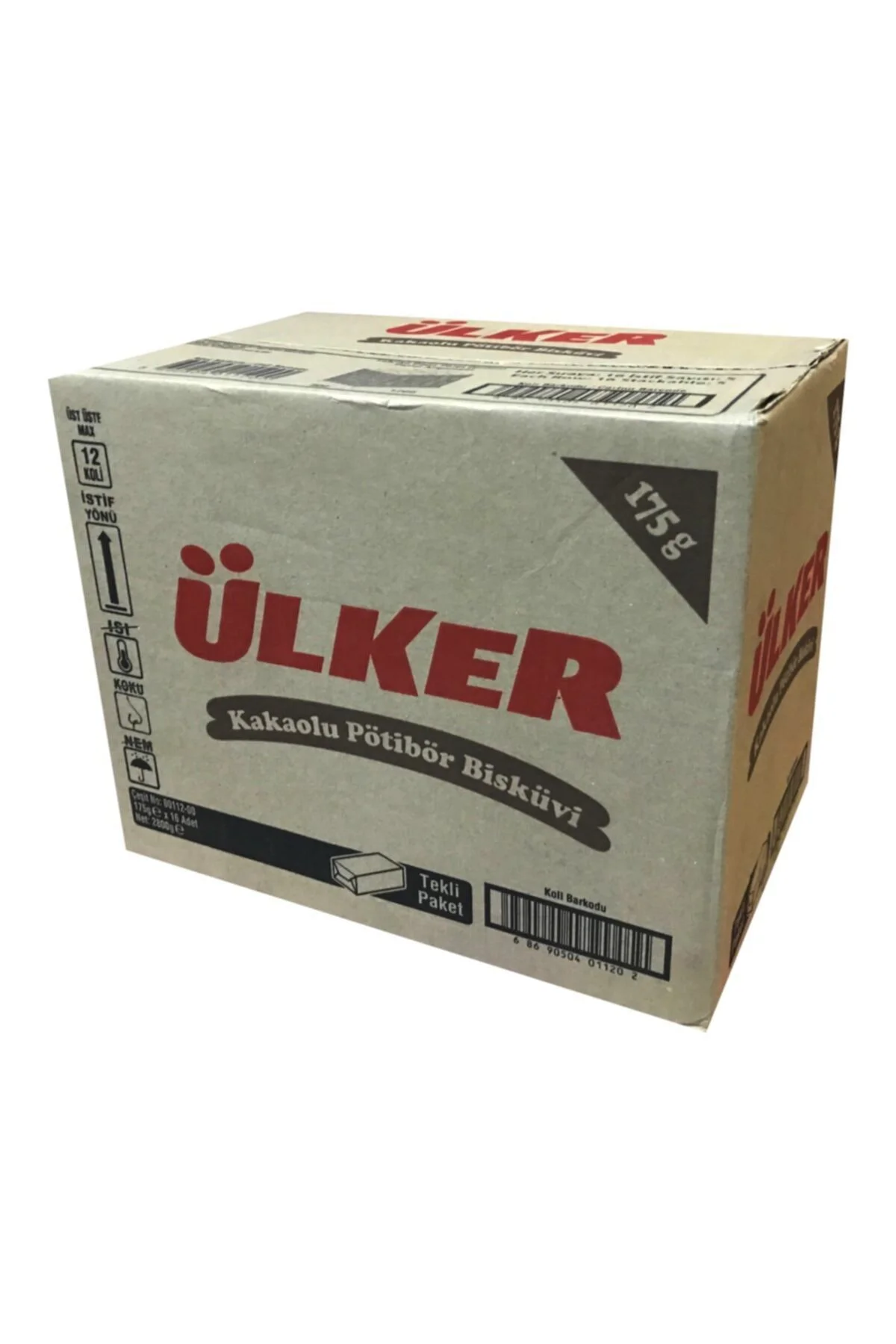 ÜLKERPötibör Kakaolu 175gr 16 adet
