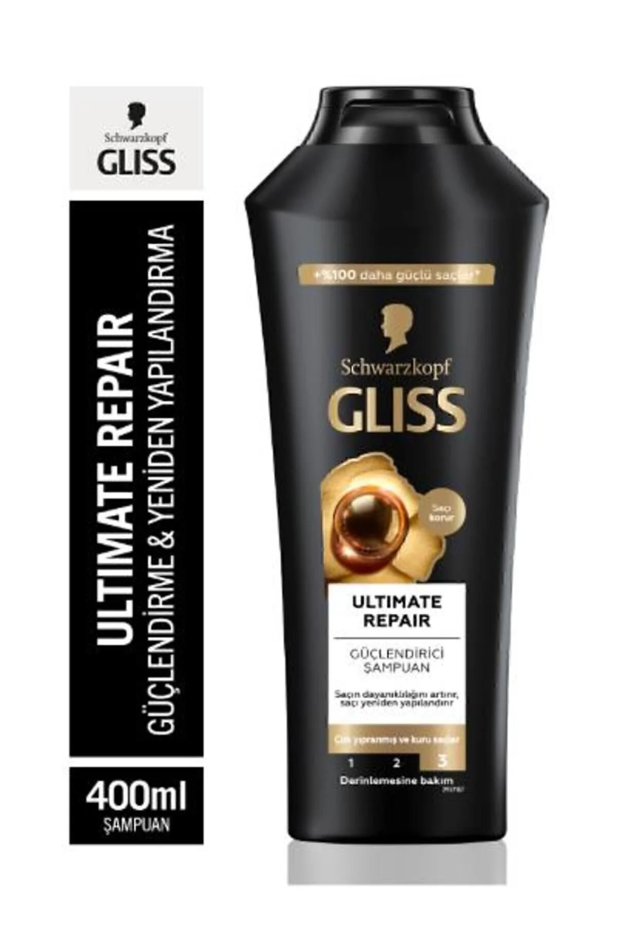 Ultimate Repair Şampuan 400ml + Saç Kremi 360ml + Sıvı Saç Kremi 200 ml