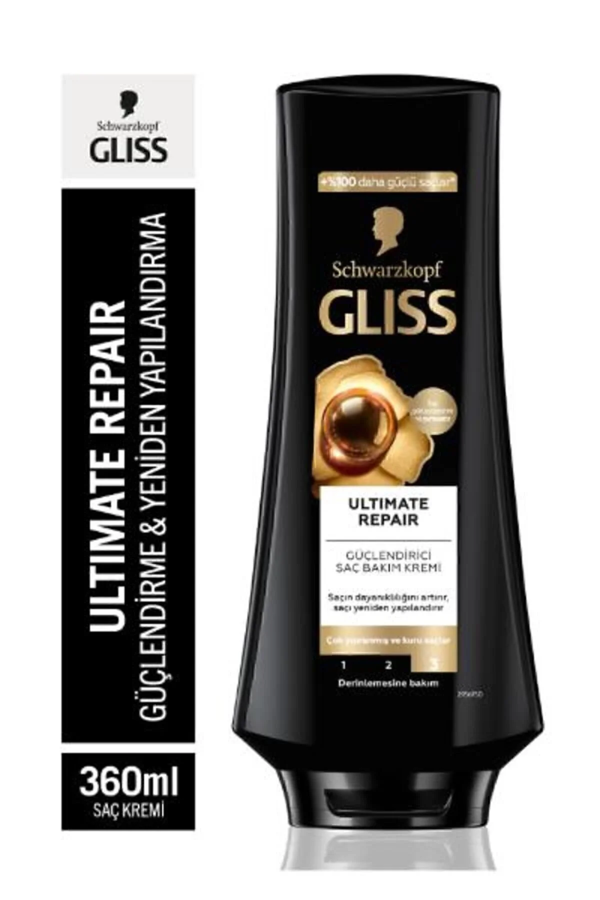 Ultimate Repair Şampuan 400ml + Saç Kremi 360ml + Sıvı Saç Kremi 200 ml