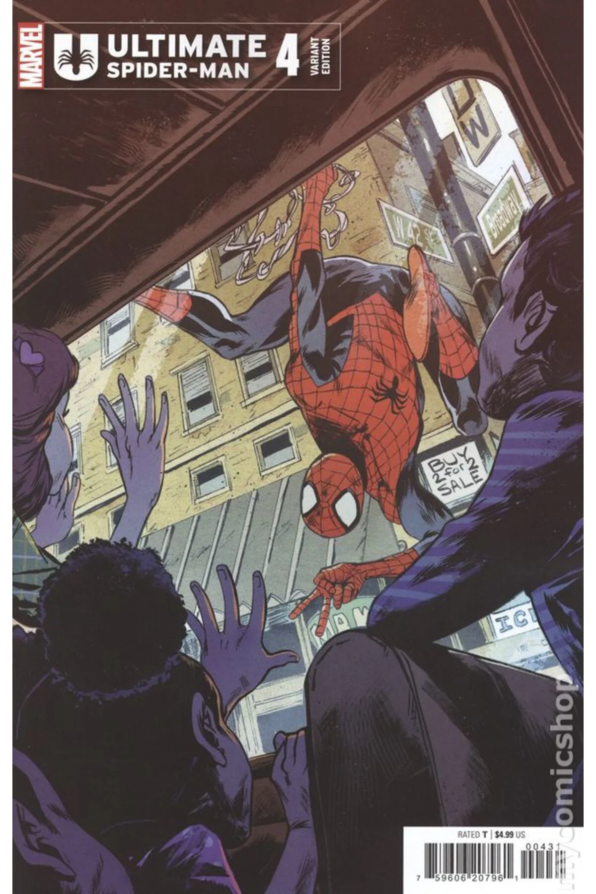 Ultimate Spider-Man #4C (ingilizce)