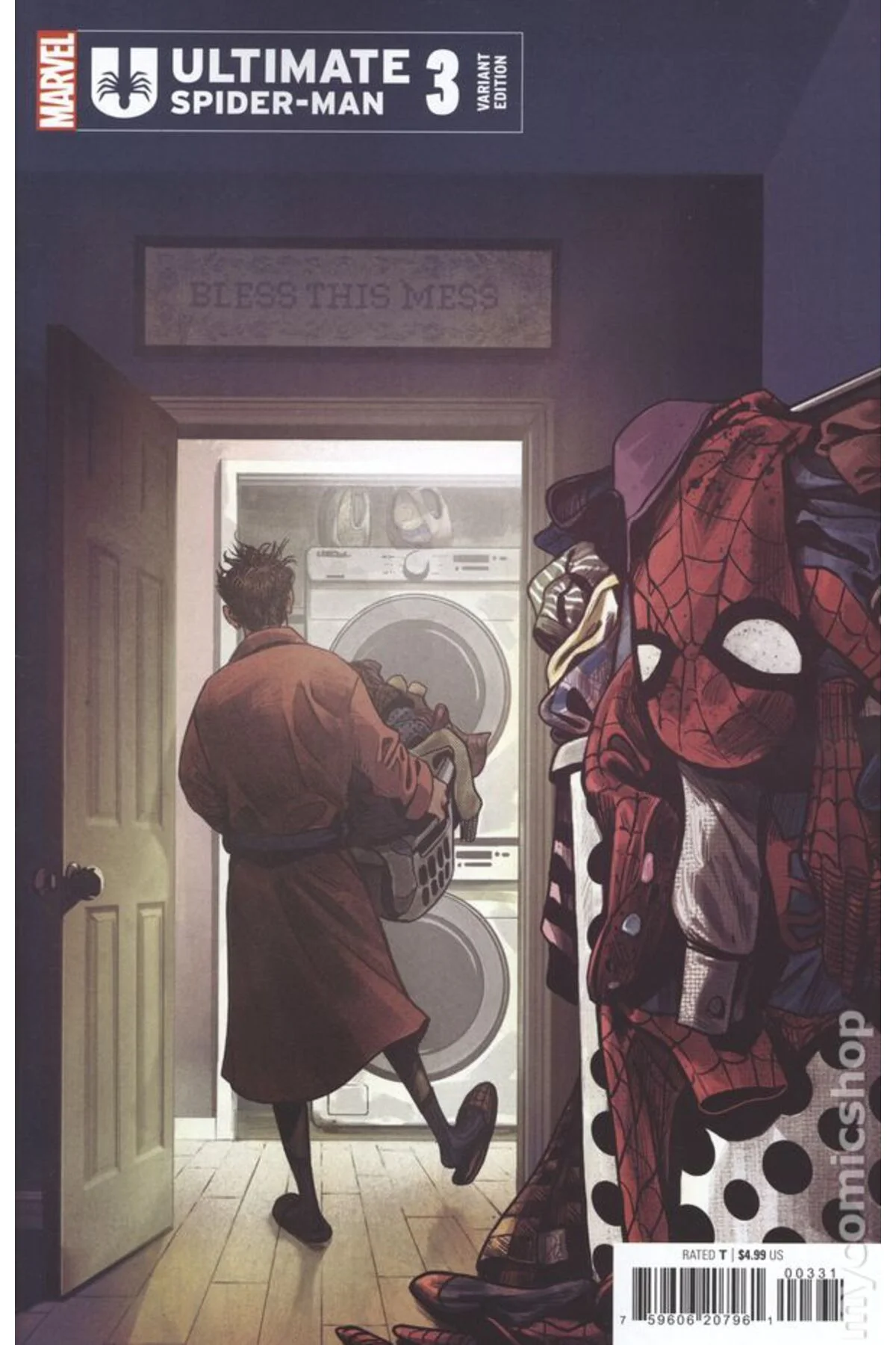 Ultimate Spider-Man #3C (ingilizce)