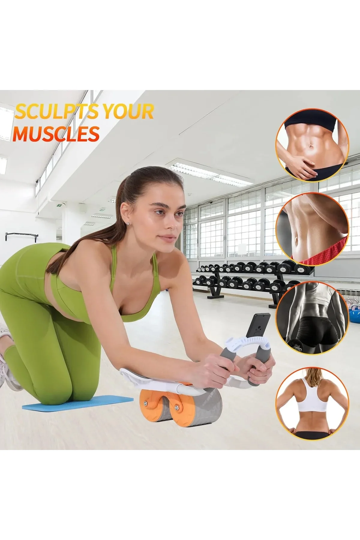 Ultimate Sup, Abs Tekerlekli Silindir, Abs Egzersizi, Silindirli Egzersiz, Fitness Ekipmanı Ultimate Sup, Abs Tekerlekli Silindir, Abs Egzersizi, Silindirli Egzersiz, Fitness Ekipmanı